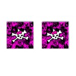 Punk Skull Princess Cufflinks (Square)