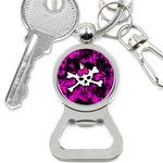 Punk Skull Princess Bottle Opener Key Chain