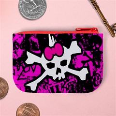 Punk Skull Princess Mini Coin Purse from ArtsNow.com Back