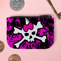 Punk Skull Princess Mini Coin Purse from ArtsNow.com Back