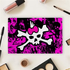 Punk Skull Princess Cosmetic Bag (Large) from ArtsNow.com Front