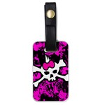 Punk Skull Princess Luggage Tag (one side)