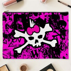 Punk Skull Princess Cosmetic Bag (XXXL) from ArtsNow.com Front