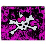 Punk Skull Princess Cosmetic Bag (XXXL)