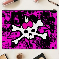 Punk Skull Princess Cosmetic Bag (XXXL) from ArtsNow.com Back