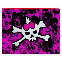 Punk Skull Princess Cosmetic Bag (XXXL) from ArtsNow.com Back