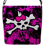 Punk Skull Princess Flap closure messenger bag (Small)