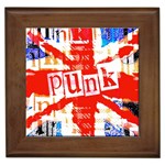 Punk Union Jack Framed Tile