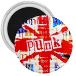 Punk Union Jack 3  Magnet