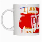 Punk Union Jack White Mug