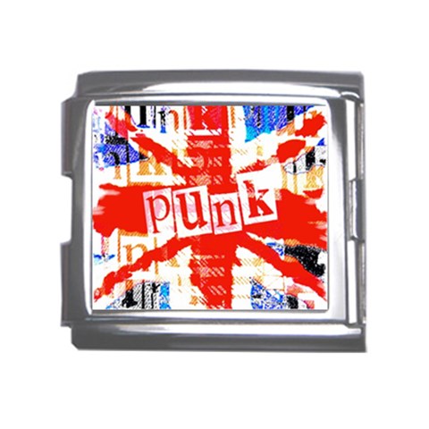 Punk Union Jack Mega Link Italian Charm (18mm) from ArtsNow.com Front