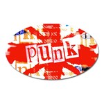 Punk Union Jack Magnet (Oval)