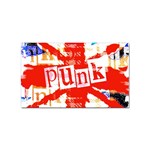 Punk Union Jack Sticker Rectangular (100 pack)