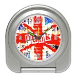 Punk Union Jack Travel Alarm Clock