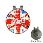 Punk Union Jack Golf Ball Marker Hat Clip