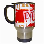 Punk Union Jack Travel Mug (White)
