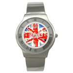 Punk Union Jack Stainless Steel Watch