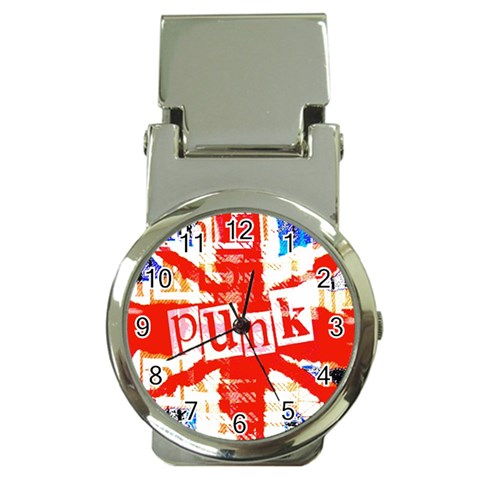 Punk Union Jack Money Clip Watch from ArtsNow.com Front