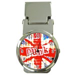 Punk Union Jack Money Clip Watch