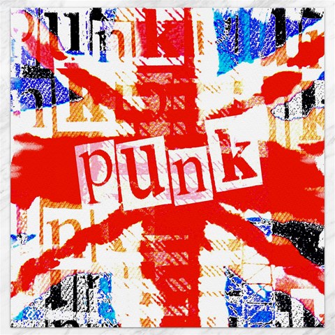 Punk Union Jack Canvas 12  x 12  from ArtsNow.com 11.4 x11.56  Canvas - 1