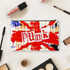 Punk Union Jack Cosmetic Bag (Medium) from ArtsNow.com Back