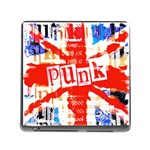 Punk Union Jack Memory Card Reader with Storage (Square)