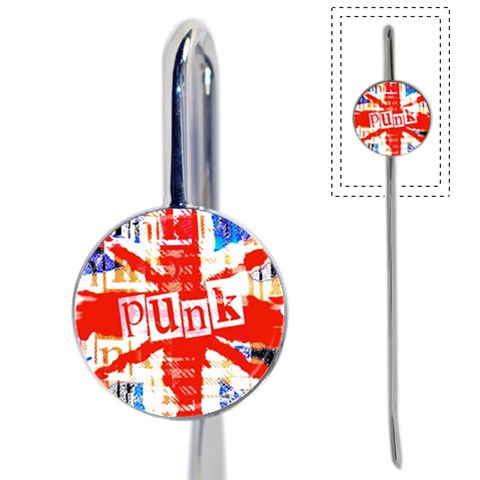 Punk Union Jack Book Mark from ArtsNow.com Front