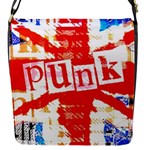 Punk Union Jack Flap closure messenger bag (Small)