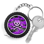 Purple Girly Skull Measuring Tape