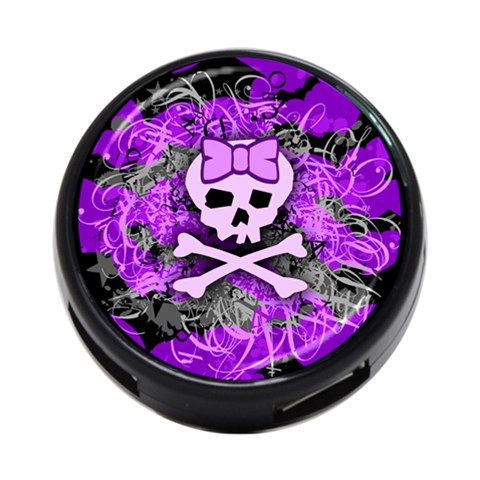 Purple Girly Skull 4 Front