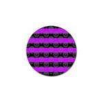 Purple Goth Skulls  Golf Ball Marker (4 pack)