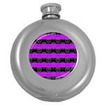 Purple Goth Skulls  Hip Flask (5 oz)