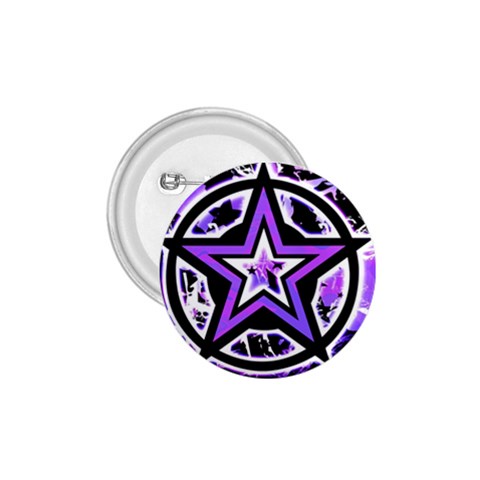 Purple Star 1.75  Button from ArtsNow.com Front