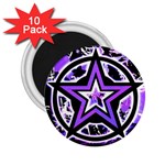 Purple Star 2.25  Magnet (10 pack)