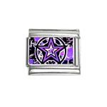 Purple Star Italian Charm (9mm)