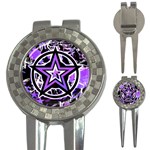 Purple Star 3-in-1 Golf Divot