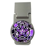 Purple Star Money Clip (Round)