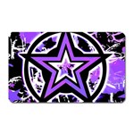 Purple Star Magnet (Rectangular)