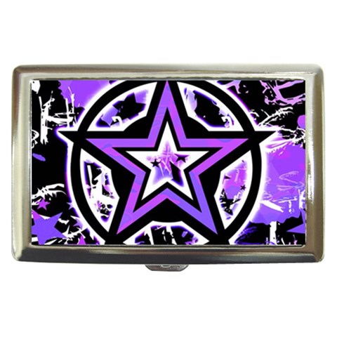 Purple Star Cigarette Money Case from ArtsNow.com Front