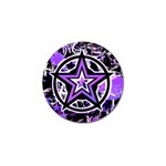 Purple Star Golf Ball Marker (4 pack)