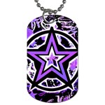 Purple Star Dog Tag (Two Sides)