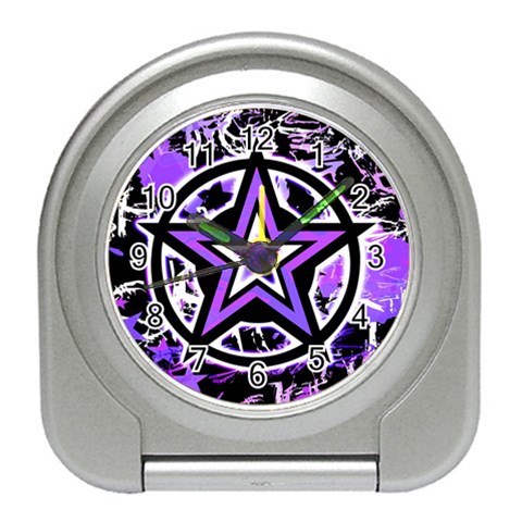Purple Star Travel Alarm Clock from ArtsNow.com Front