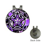 Purple Star Golf Ball Marker Hat Clip