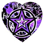 Purple Star Jigsaw Puzzle (Heart)