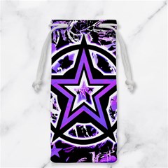 Purple Star Jewelry Bag from ArtsNow.com Front