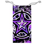 Purple Star Jewelry Bag