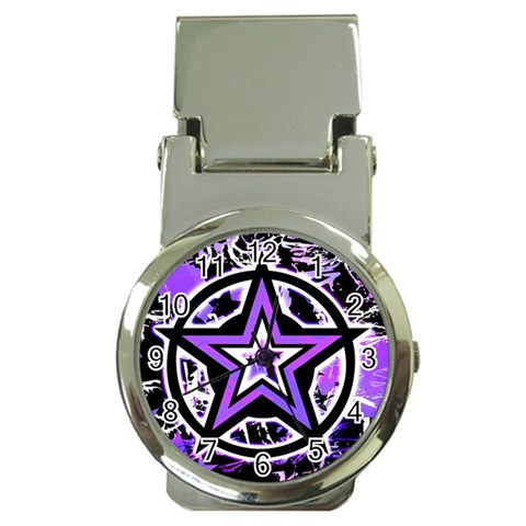 Purple Star Money Clip Watch from ArtsNow.com Front