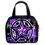 Purple Star Classic Handbag (Two Sides)