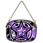 Purple Star Chain Purse (One Side)