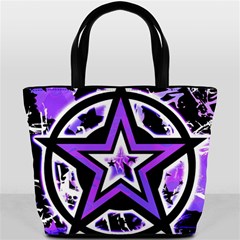 Purple Star Bucket Bag from ArtsNow.com Front